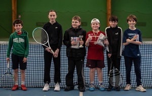 Resultats tournoi jeunes vacances de février