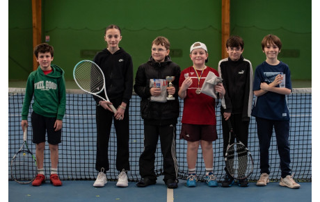 Resultats tournoi jeunes vacances de février