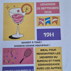 Apéro de Bienvenue